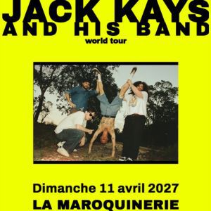 Jack Kays à Paris : concert, date et billets