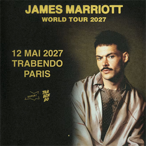 James Marriott à Paris : concert, date et billets