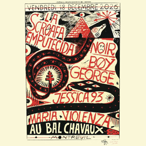 Jessica93 + Noir Boy George + Maria Violenza à Paris : concert, date et billets