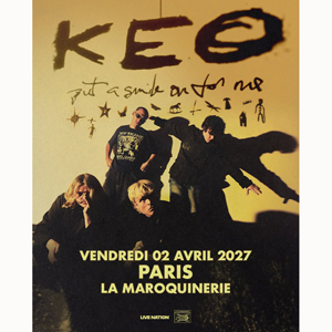 Keo à Paris : concert, date et billets