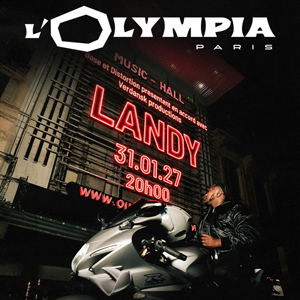 Landy à Paris : concert, date et billets