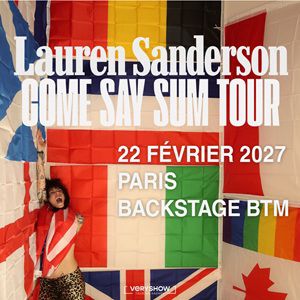 Lauren Sanderson à Paris : concert, date et billets