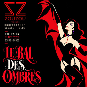 Le Bal des Ombres - Halloween Party à Paris : concert, date et billets
