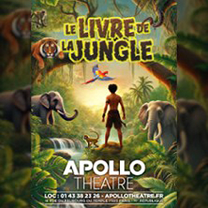 Le Livre de la Jungle à l'Apollo Théâtre Paris Le Livre de la Jungle à Paris : concert, date et billets