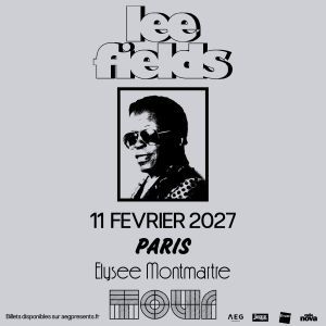 Lee Fields en concert à Elysée Montmartre Paris