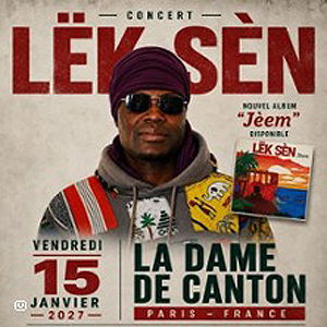Lëk Sèn à Paris : concert, date et billets