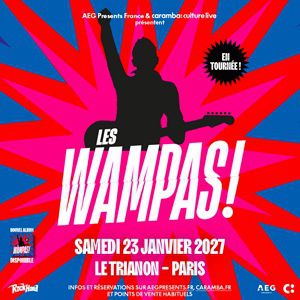 Les Wampas à Paris : concert, date et billets