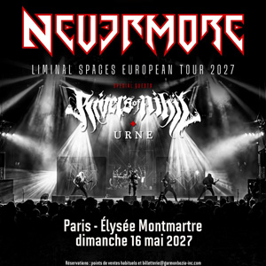 Nevermore + Rivers of Nihil + Urne à Paris : concert, date et billets