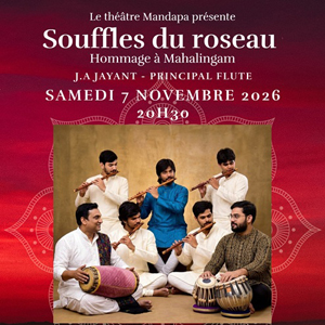 Souffles du roseau - Musique indienne à Paris : concert, date et billets