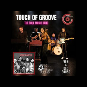 Touch Of Groove + Lost Kaban à Paris : concert, date et billets