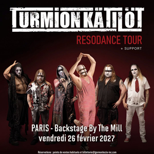 Turmion Kätilöt à Paris : concert, date et billets