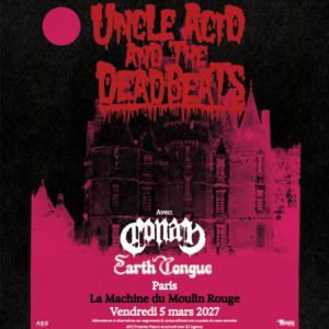 Uncle Acid & The Deadbeats en concert à La Machine du Moulin Rouge Paris